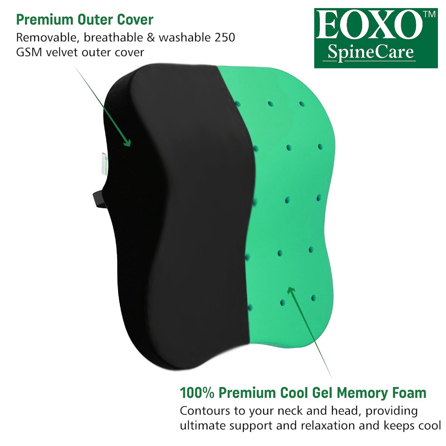 Small Neck Rest ( Black )