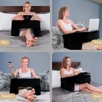 Lap Desk Pillow ( Black )