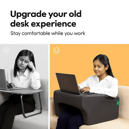 Eoxo Ultimate Grey Lap Desk Pillow