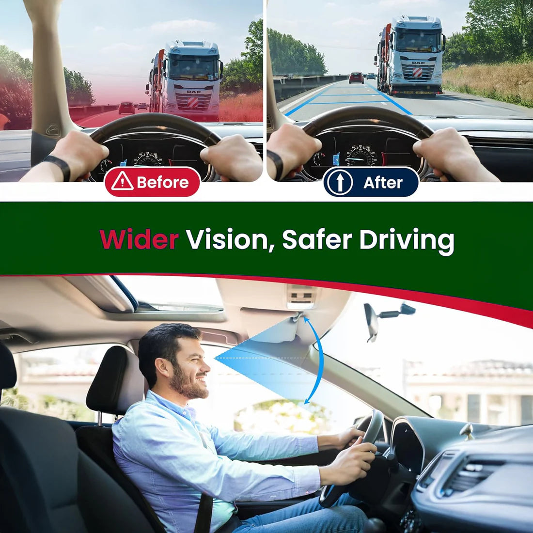 Eoxo Car Wedge Seat Cushion