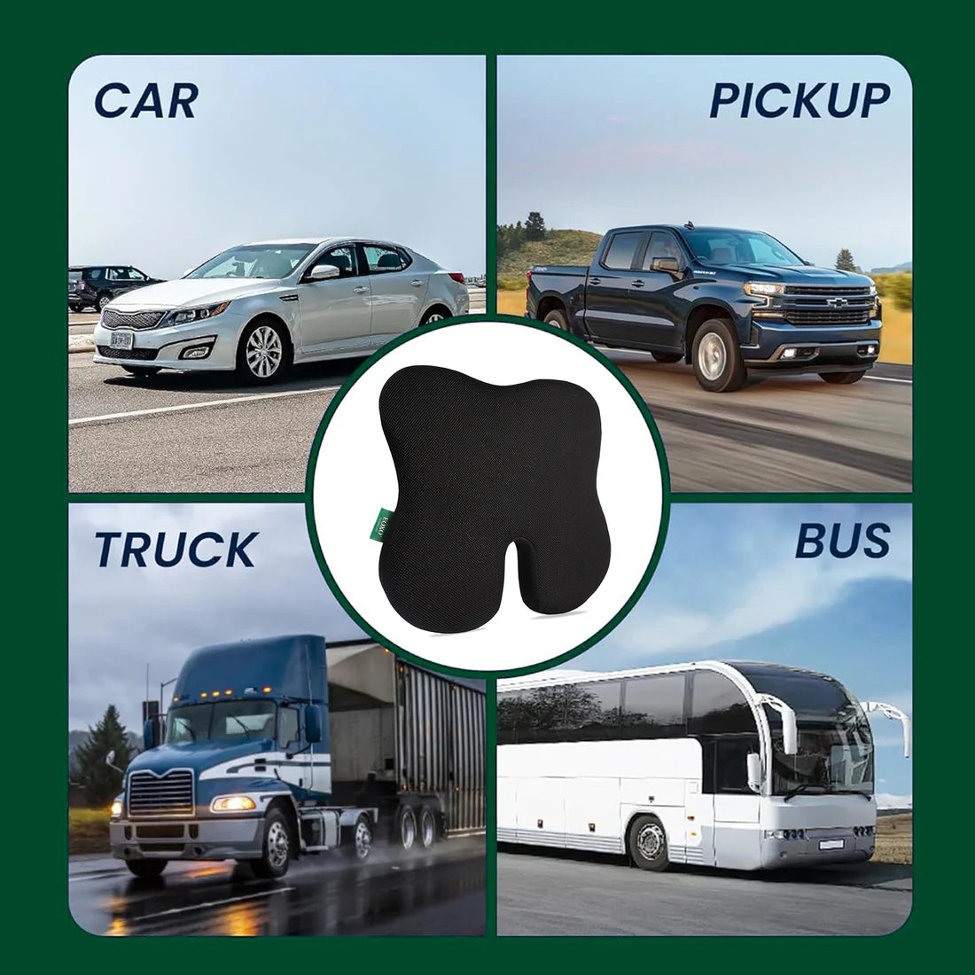 Eoxo Car Wedge Seat Cushion